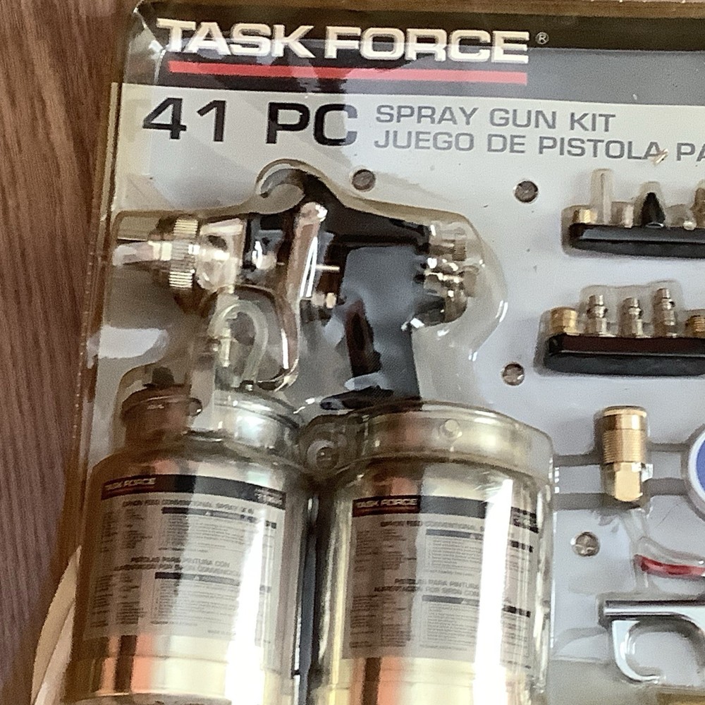 Task Force 41 Piece Professional Air Paint Sprayer Kit