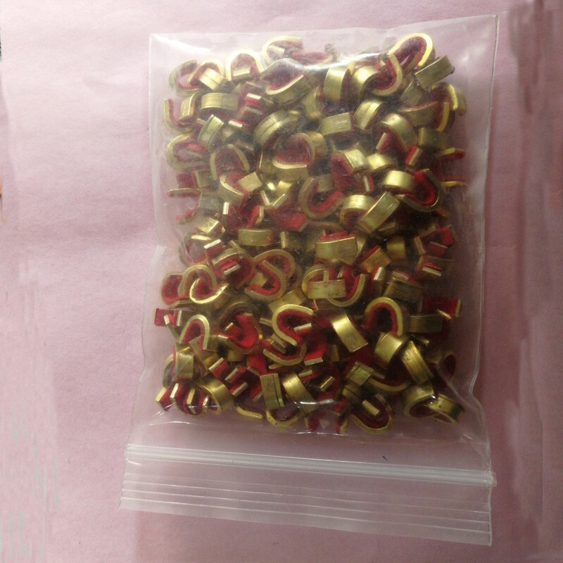 100Pcs Archery Bow String Nock Points Brass Buckle Clips Nocking Protector Bow