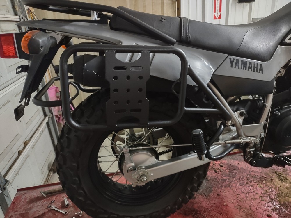 TW200 Side Rack Pannier System