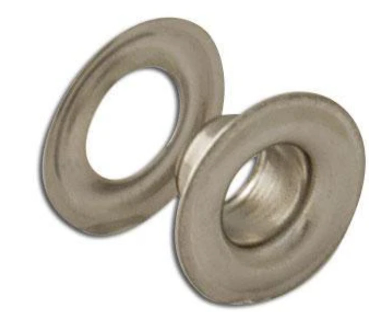 Grommets, 1/2" Long post - 10 pack