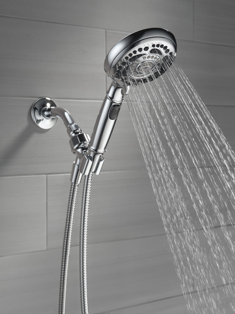 Delta 7-Setting Hand Shower in Chrome - Certified Refurbished