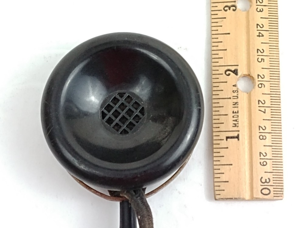 Vintage Brush Telescoping Microphone UNTESTED Electronics Development Black Rod