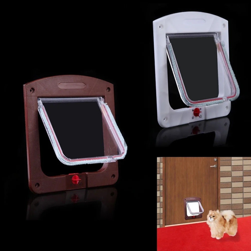 Cat Flap Door Lockable Dog Interior Door