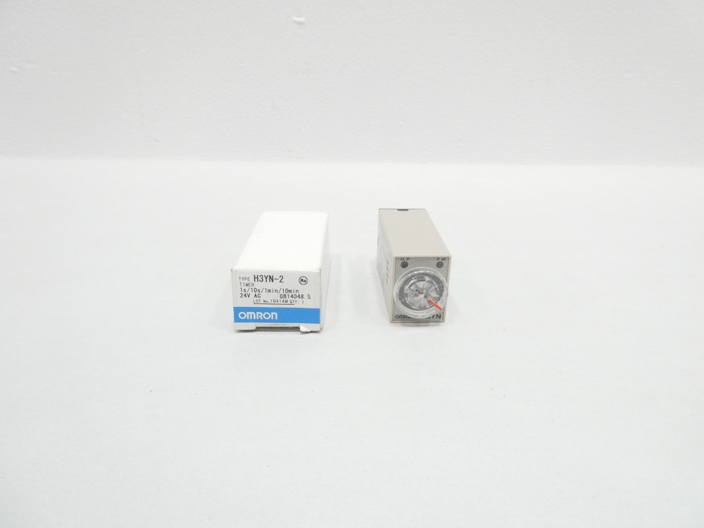 Omron H3YN-2 Timer 0.1s-10min 24v-ac