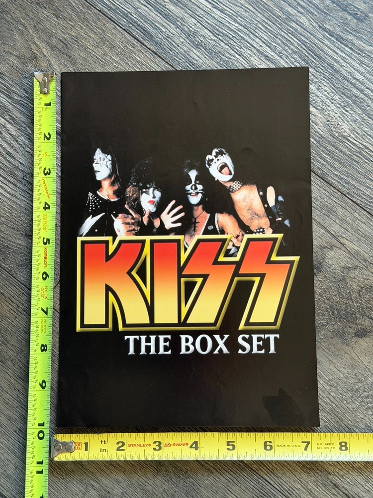 KISS Ad Promo Brochure The Box Set CD Japan Japanese Vintage Kiss Memorabilia