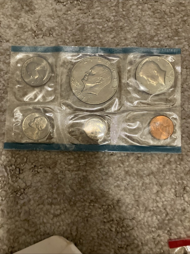 U.S. Mint 1978 Uncirculated Coins