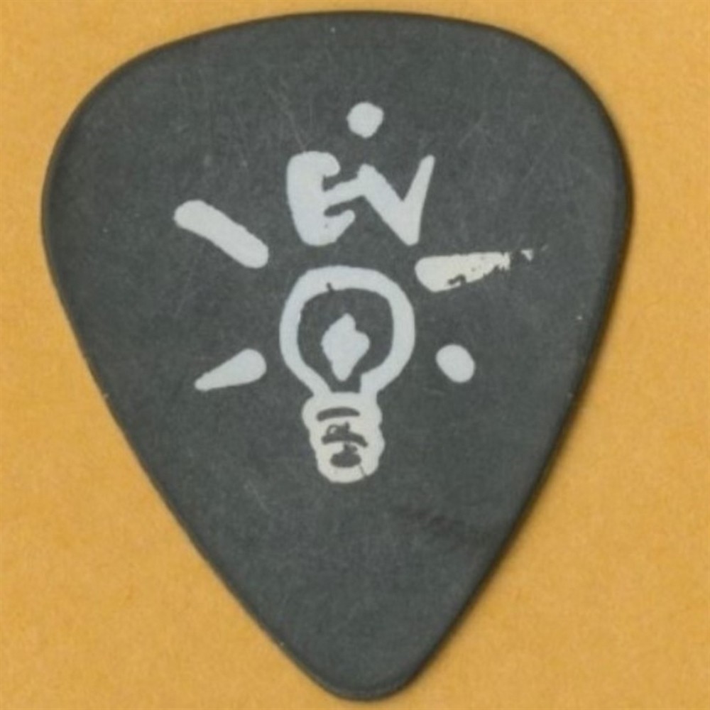 Pearl Jam Eddie Vedder 1996 No Code tour EV Tomahawk / Light Bulb Guitar Pick