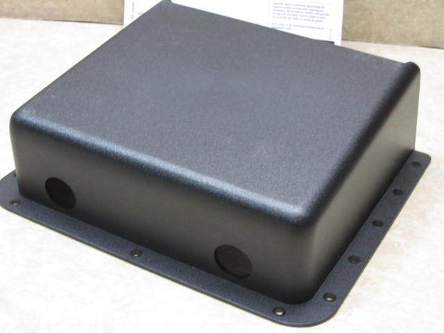 Under Dash Surface Mount Overhead Stereo Radio Housing Boat Marine RV Trailer