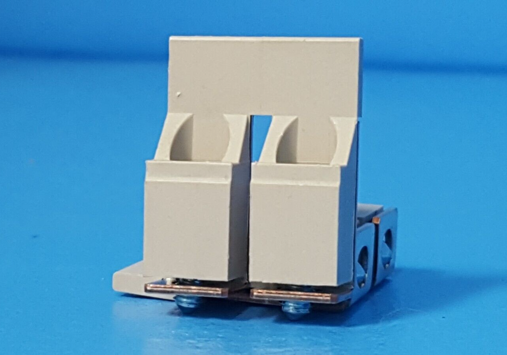 (10PCS) TOP SCREW ON INSERTION BRIDGE, DS16-02P, DINKLE, 2 POLE