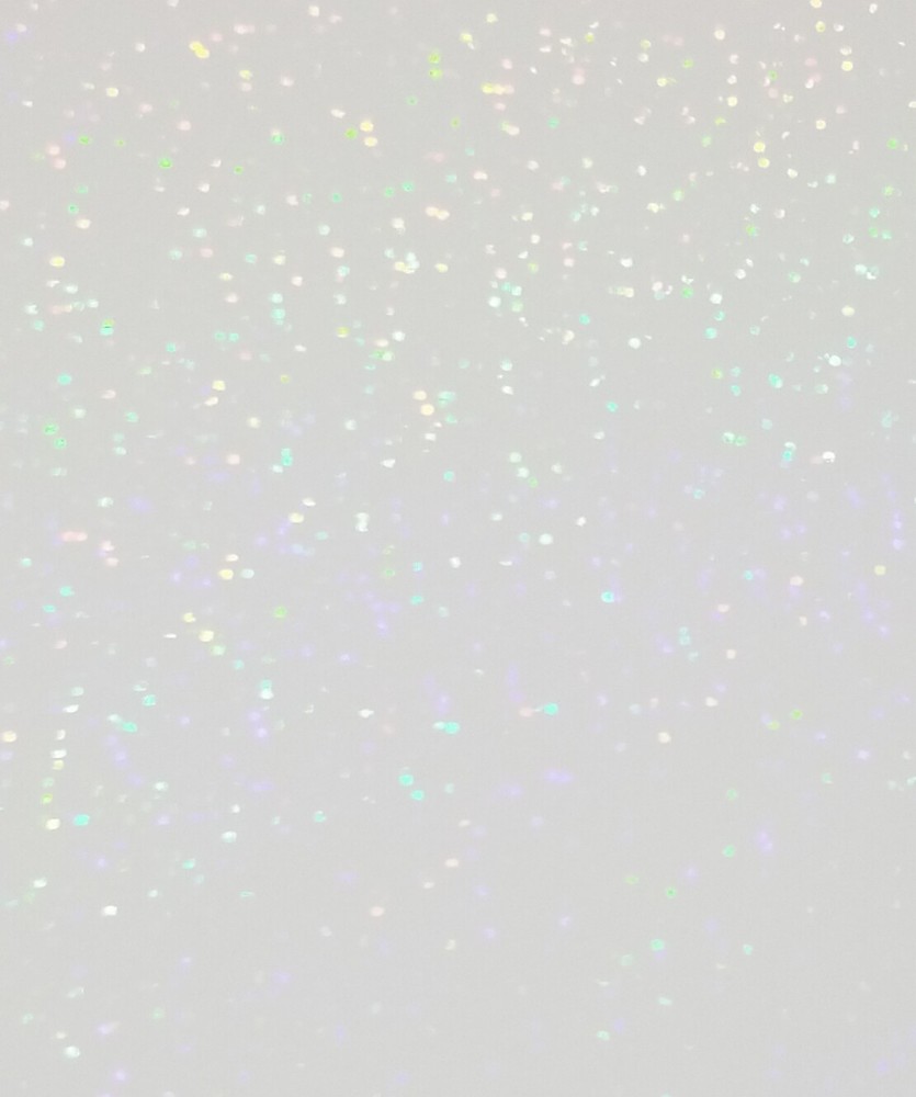 White Sequins Sign Plotter Cutter Vinyl