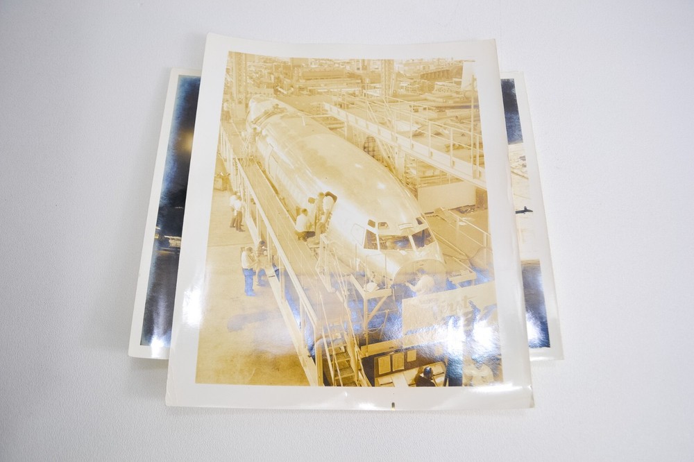 1966 Boeing 737 Press Release & 5 Photos Early Jetliner Development