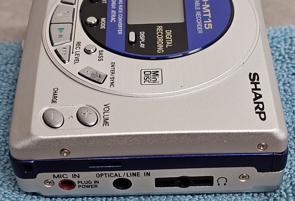 Sharp Mini Disc Portable MD-MT15H