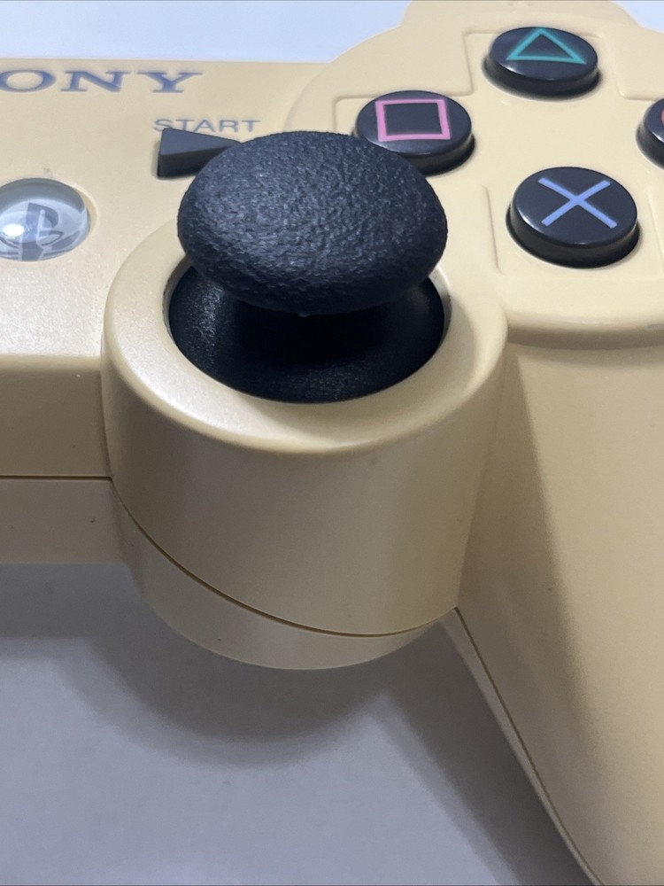 Sony PS3 Sixaxis Wireless Controller white yellowing OEM Original Tested Clean