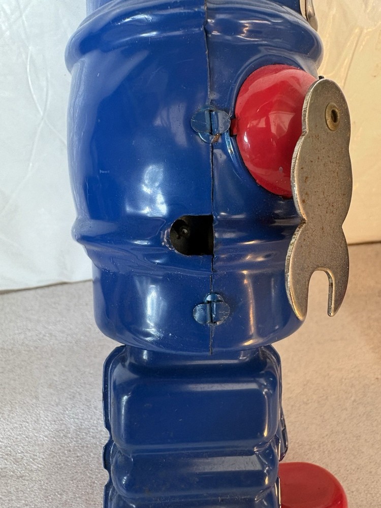 Mechanical Sparkling Roby Robot Tin
