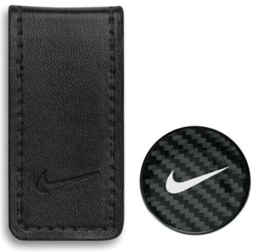 Nike Golf Money Clip and Ball Marker Gift Set BLACK New in Plastic #68144