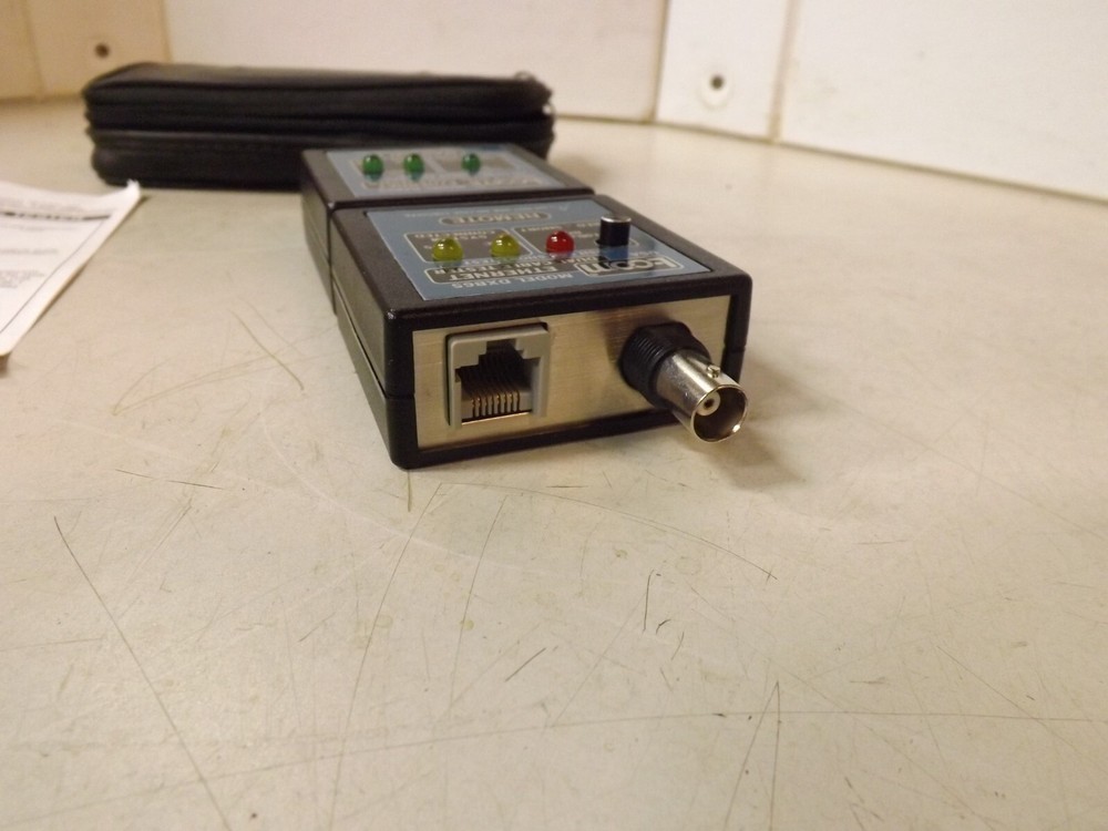L-com Model DXB65 Coax Ethernet Dual Cable Tester - Works