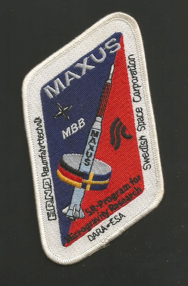 MAXUS SWEEDISH SPACE CORPORATION  4" LONG  PATCH