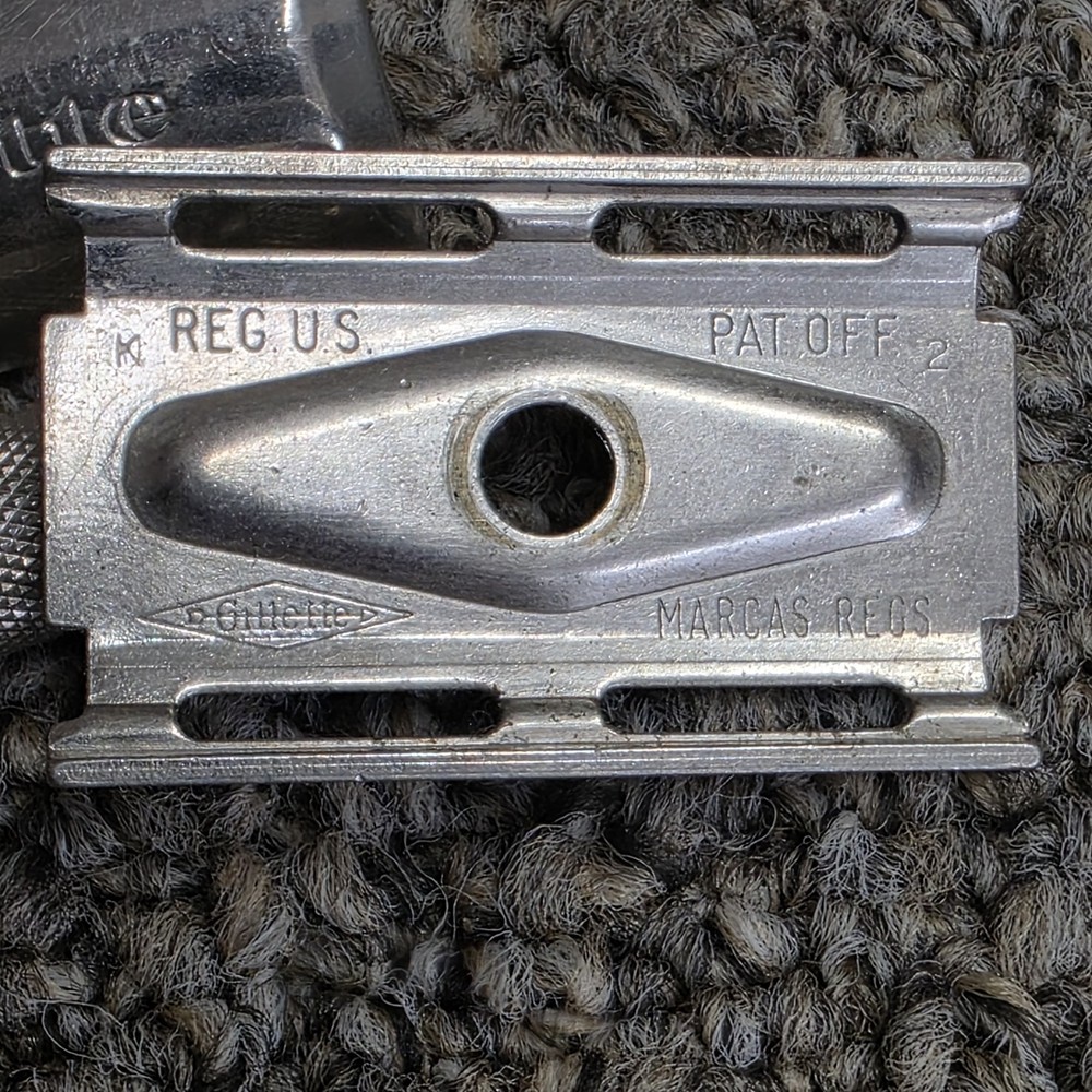 Vintage Gillette Razor Single Blade