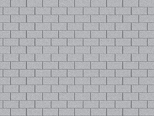 JTT Sheet Concrete Block pattern (2) - 1/125 Scale - Model Scratch Building