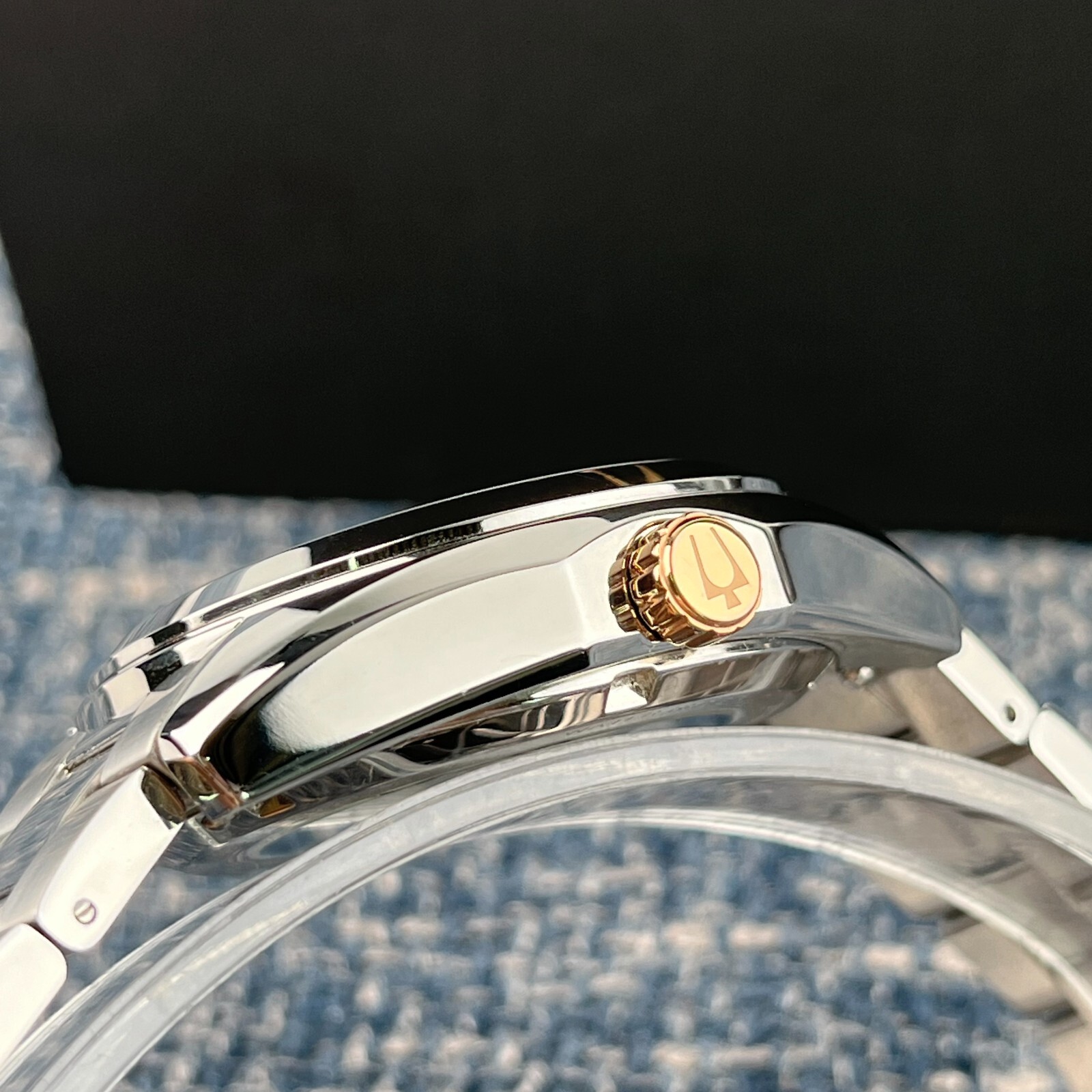 Bulova Surveyor 98B422 Red Dial Stainless Steel Automatic Men's Watch