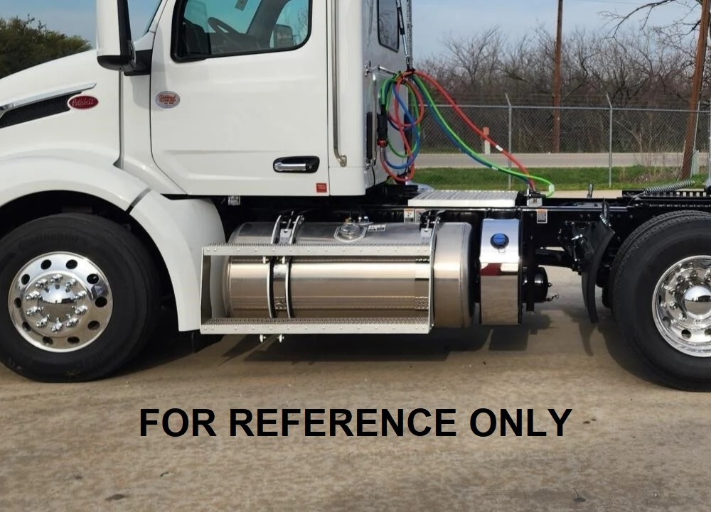 Peterbilt 567 579 Tank Step Center Support Bracket - 26"