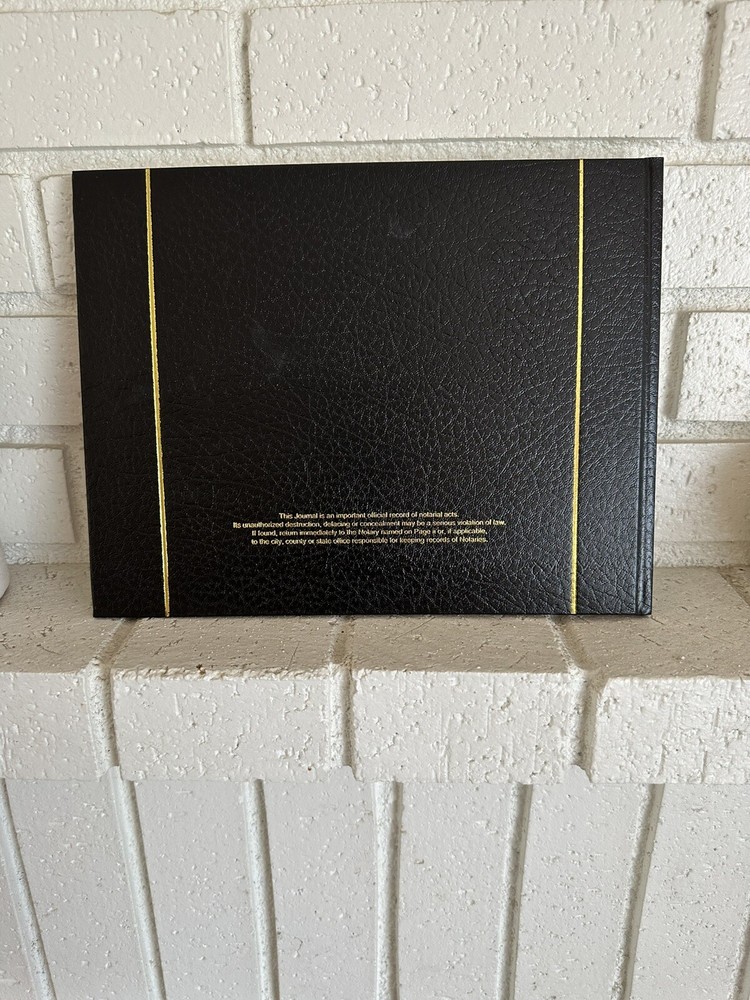Journal Of Notorial Acts