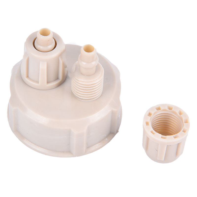 2Pcs Aquarium DIY CO2 System Kit Generator Bottle Cap Quick Screw Cap & ZP