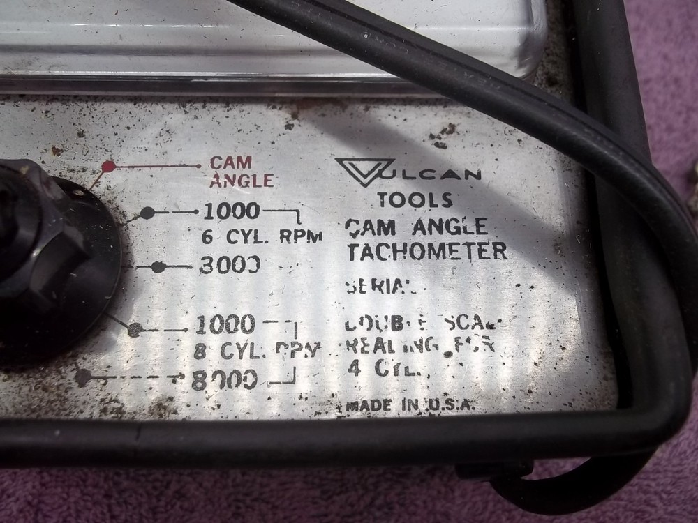 Vulcan Dwell Angle And Tachometer (AC-3)
