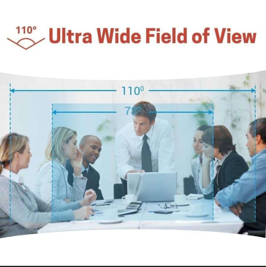 NexiGo N60 1080P Webcam with Microphone, Software Control & Privacy Black