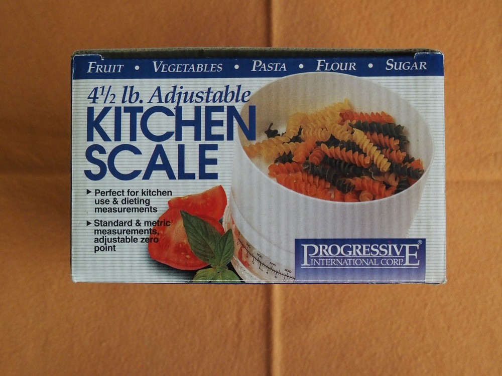 Vintage Progressive KT-40 - 4 1/2 lb. Adjustable Kitchen Scale