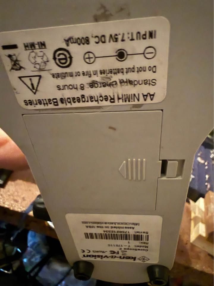 Ken-A-Vision TU-17011C CoreScope 2 Cordless Monocular Compound Microscope