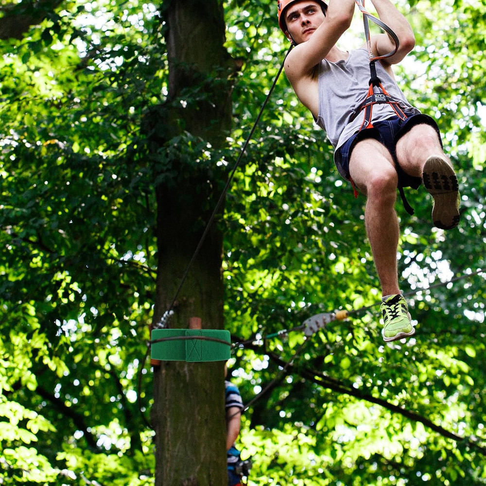 Tree Protector Kit for Slacklines - 79" X 4" Tree Guards - 2 Piece Non-Slip Felt
