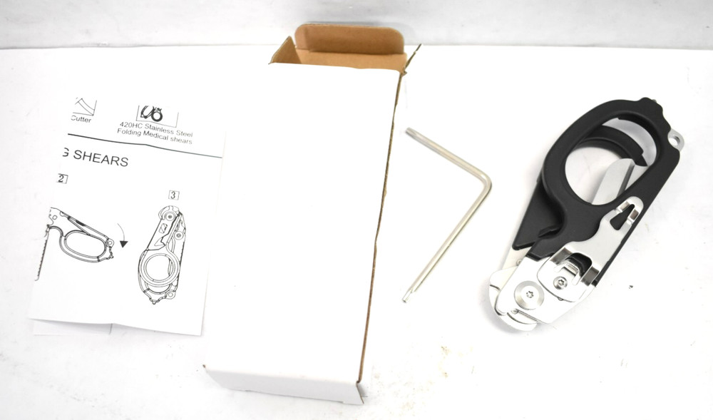 Multi Function Scissors Closing Shears Multi Tool Folding Stainless Steel Set