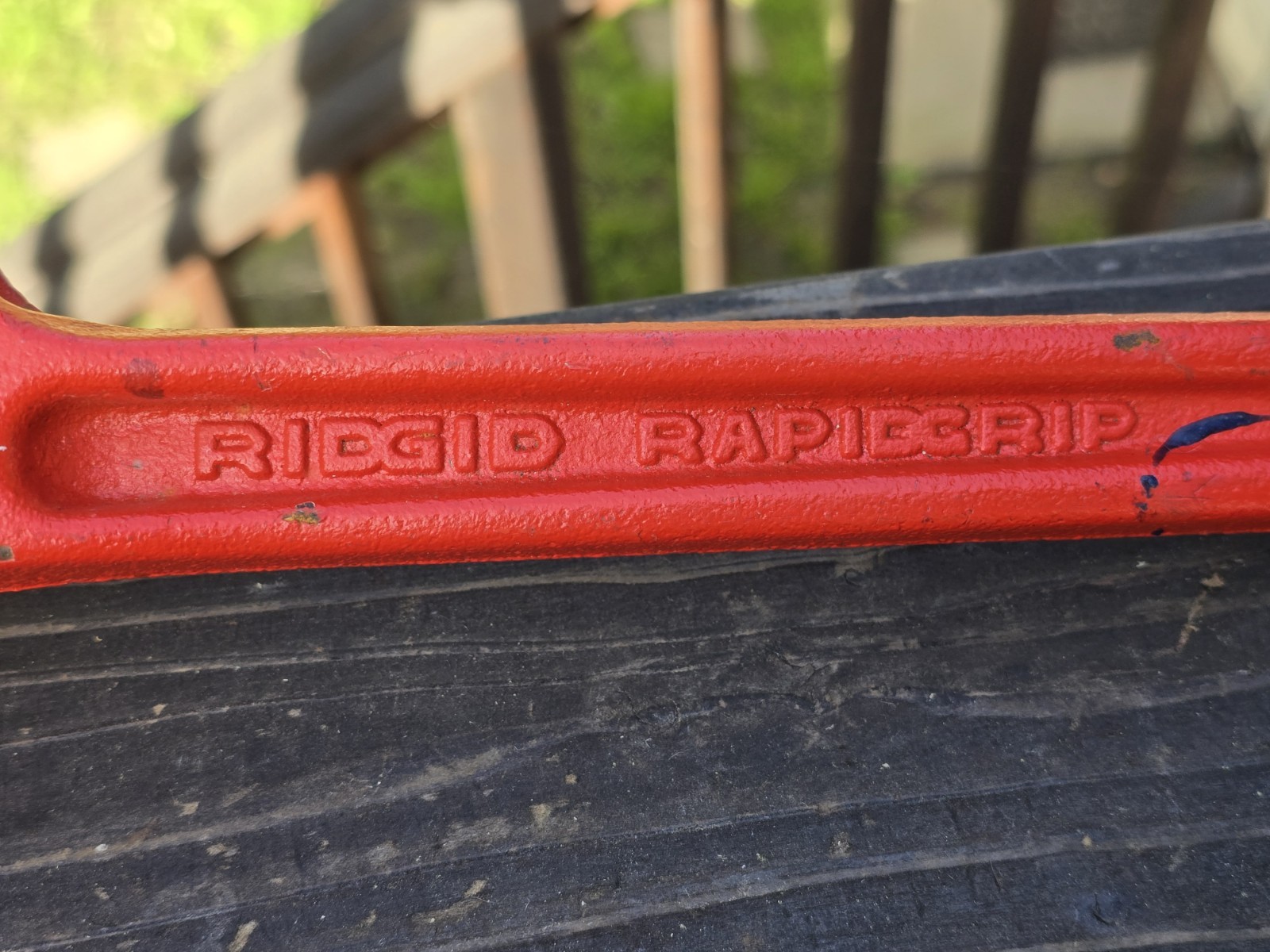 Ridgid 14" Rapidgrip Pipe Wrench USA Elyria, Ohio Heavy Duty