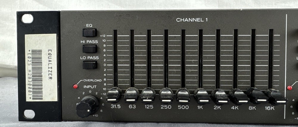 TEAC GE-20 GRAPHIC EQUALIZER UNTESTED!!