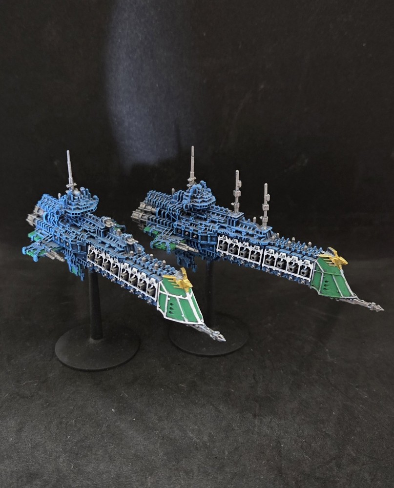Painted Battlefleet Gothic Complete Imperial Army Fleet OOP Games Workshop