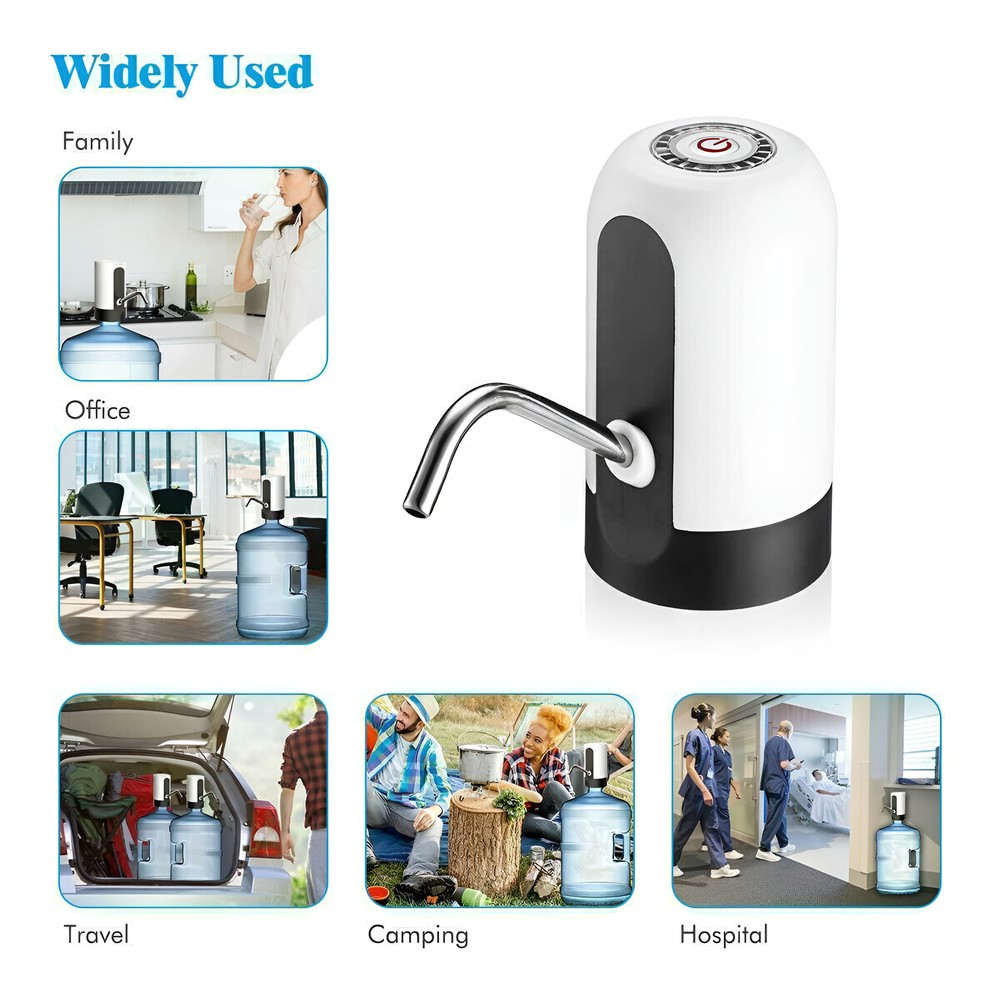 Water Bottle Switch Pump Electric Automatic Universal Dispenser 5 Gallon USB