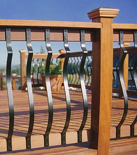 40" Deckorators Baroque Baluster 5 pack - Black