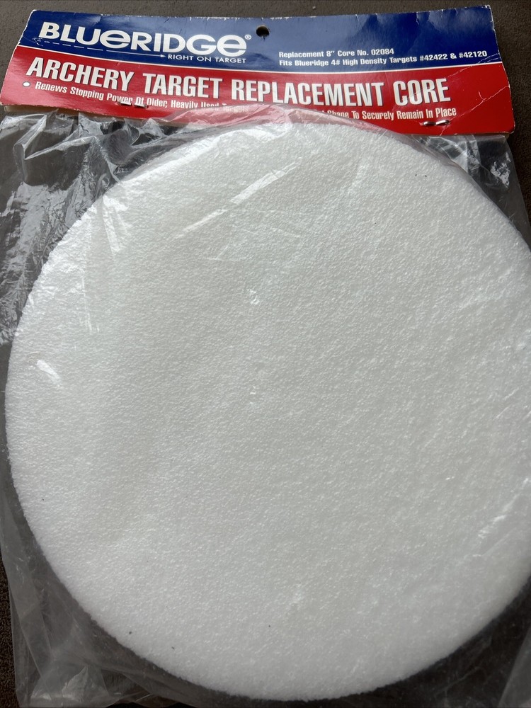 Blueridge Archery Target Replacement 8" Core Practice Arrow Foam New Part