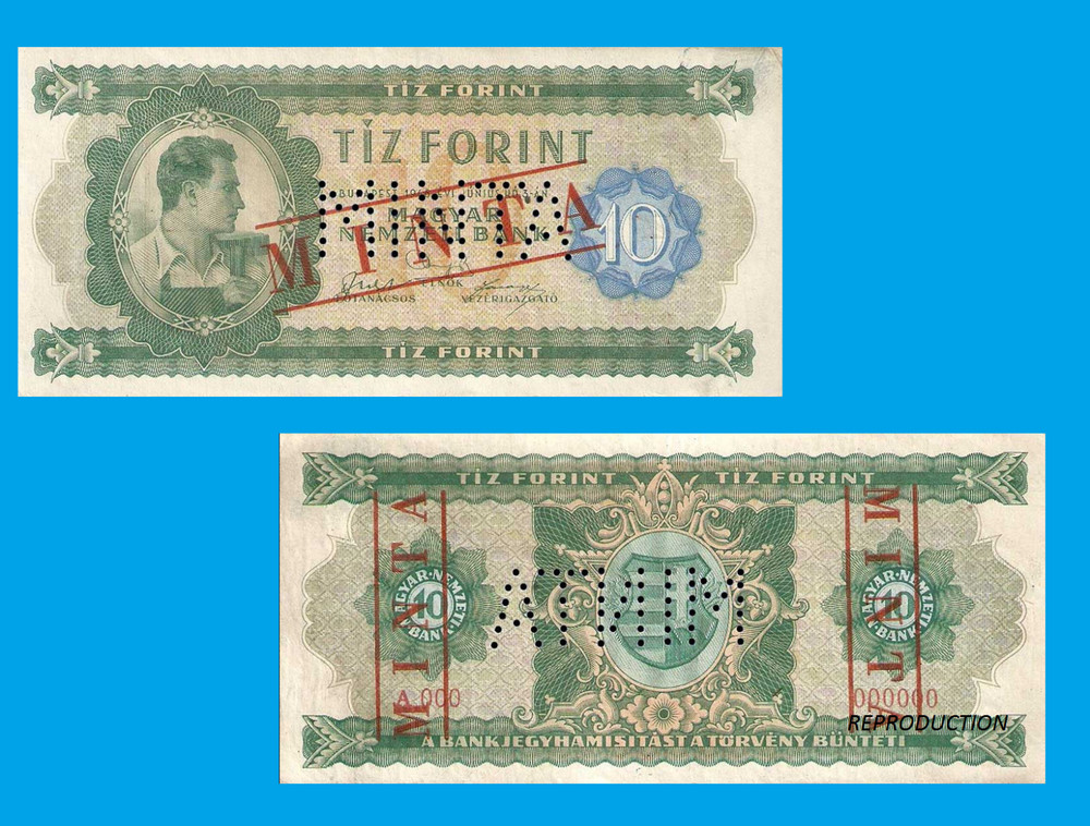 hungary 10 forint 1946  -*  Copy