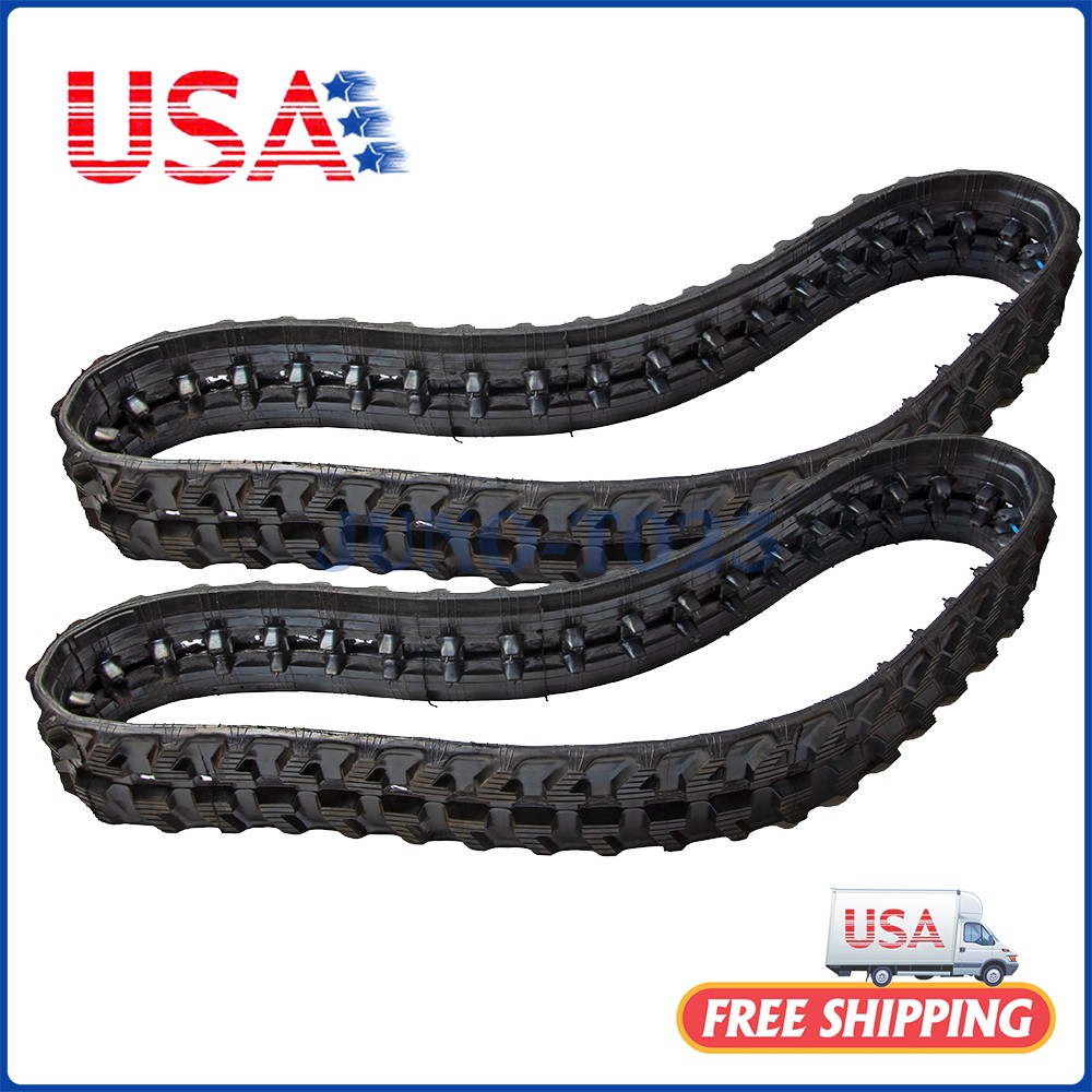 (2-Tracks) For Bobcat Rubber Track MT50 MT52 418 MT-50 MT-52 180x72x39 1807239
