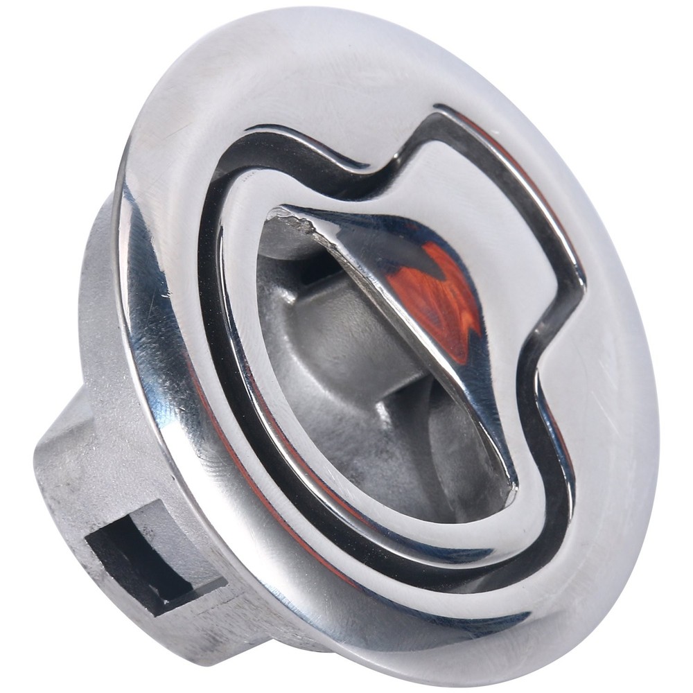 Amarine Made 2" Flush Pull Slam Latch Stainless Steel Round for B