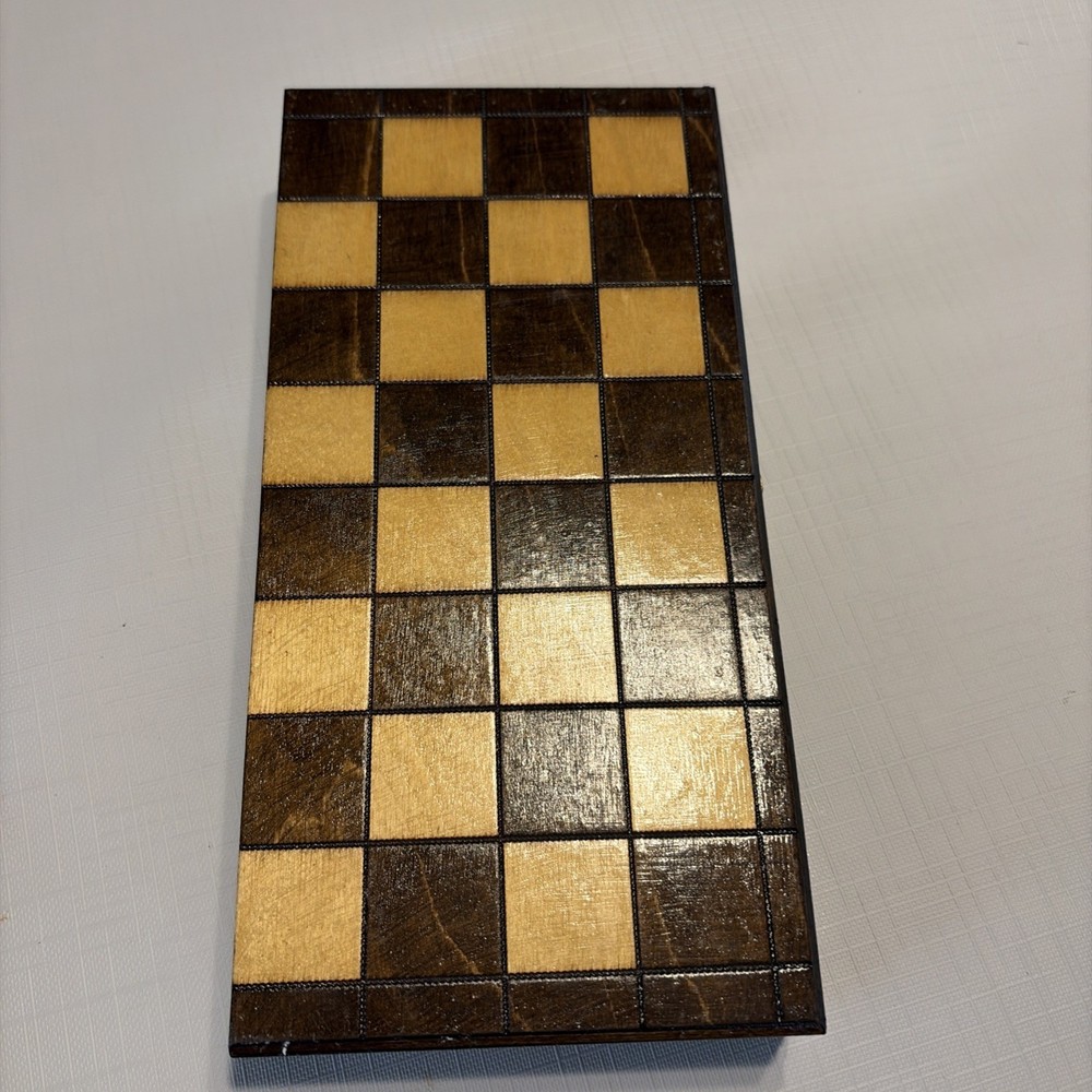 Wood Chess Set/Folding Board/32 pieces