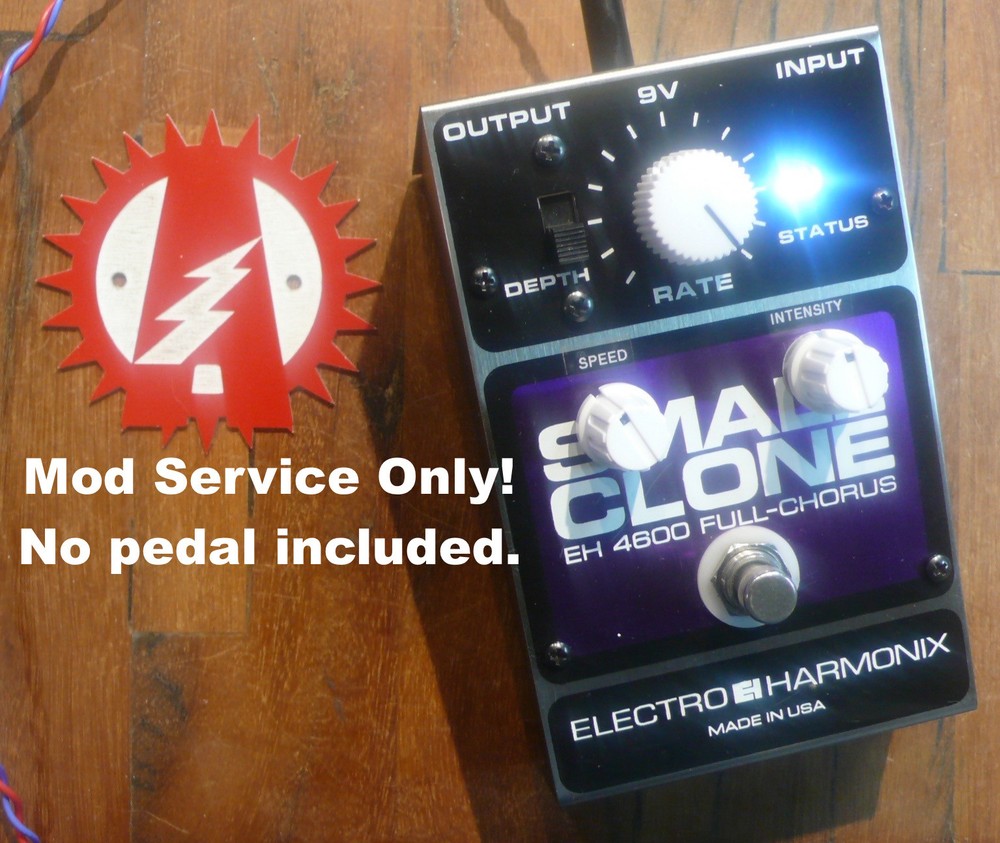 Mod Service: Electro-Harmonix Small Clone Chorus Effect Alchemy Audio (No Pedal)