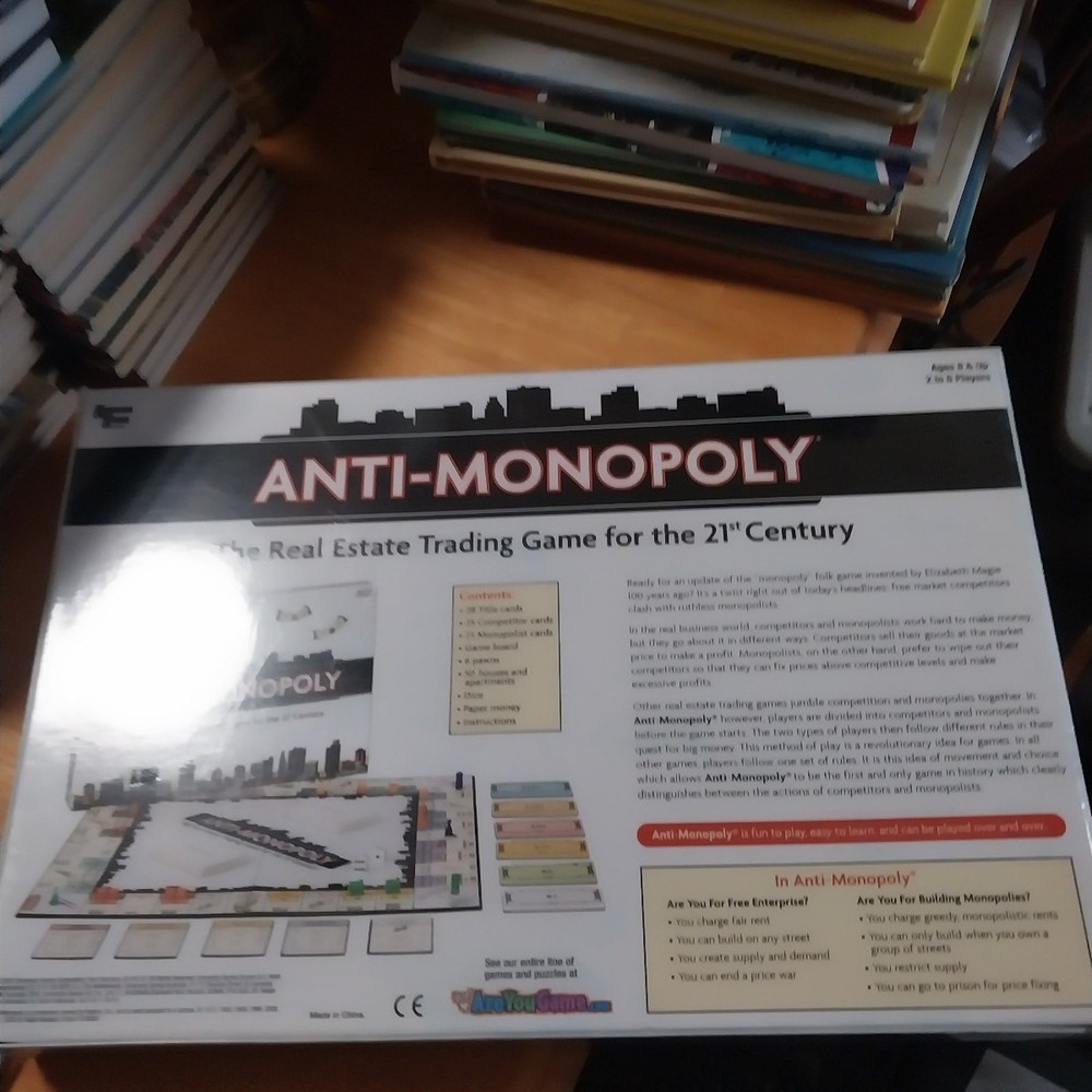 Anti-Monopoly Game