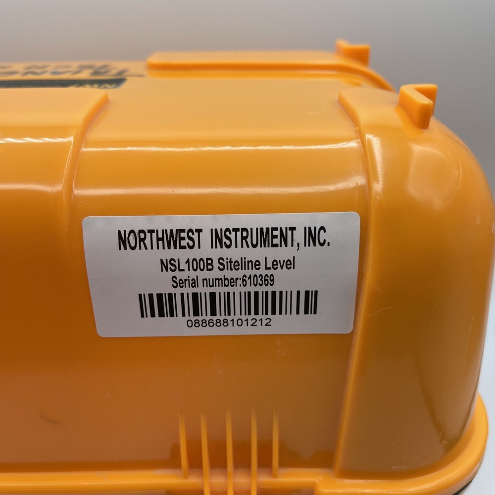 Northwest Instruments NWI Siteline Builders Level - NSL100B
