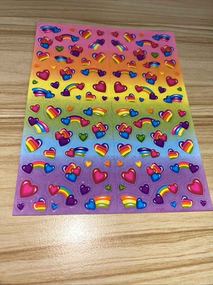 Lisa Frank Sticker Sheet