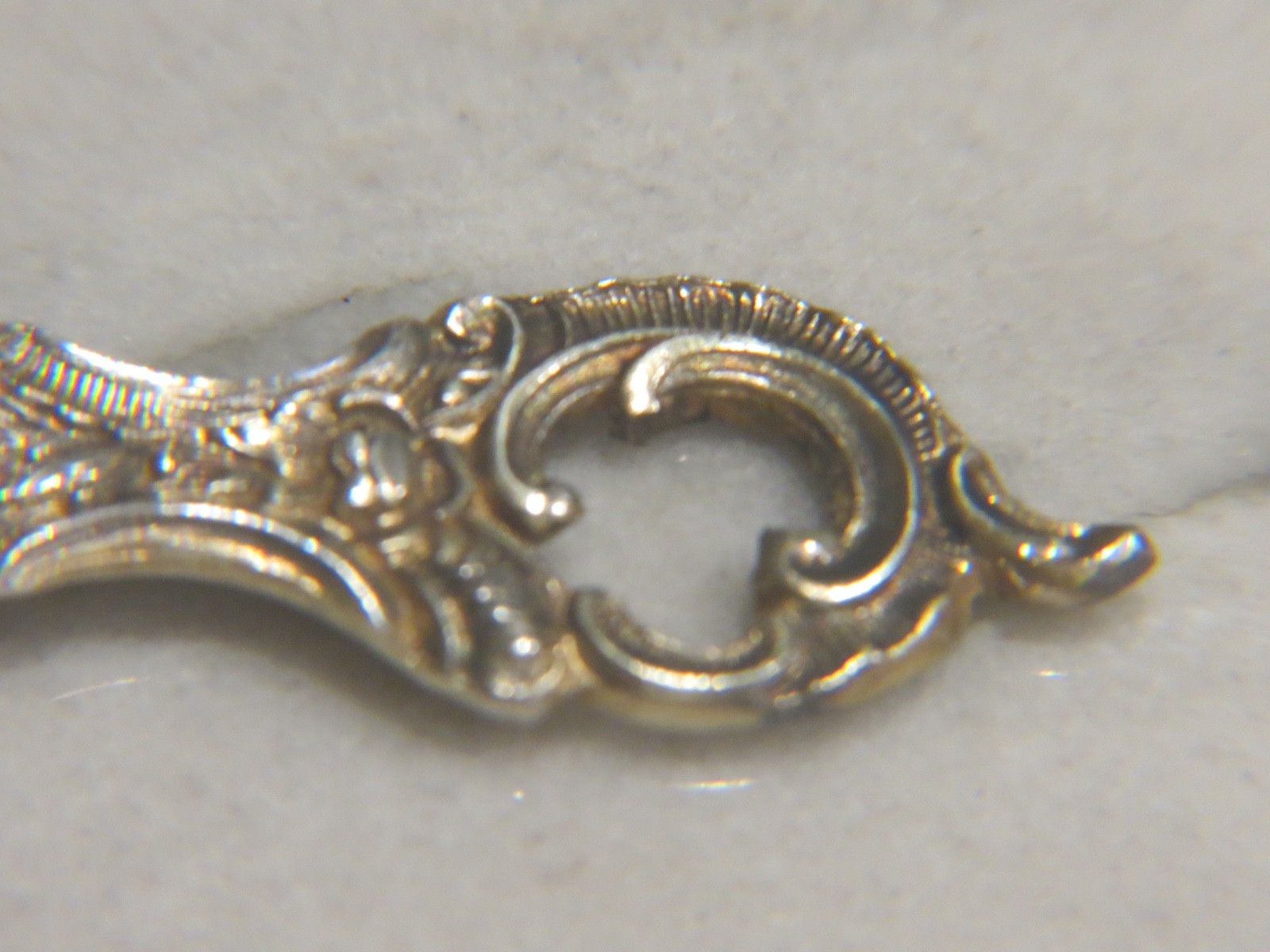 German Gilt 800 Silver 12 Demitasse Spoons Set no monograms