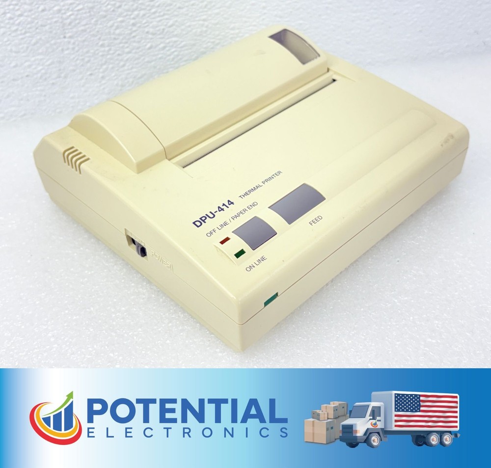 Pre Owned | Seiko Instruments DPU-414 Portable Thermal Printer - Beige/White