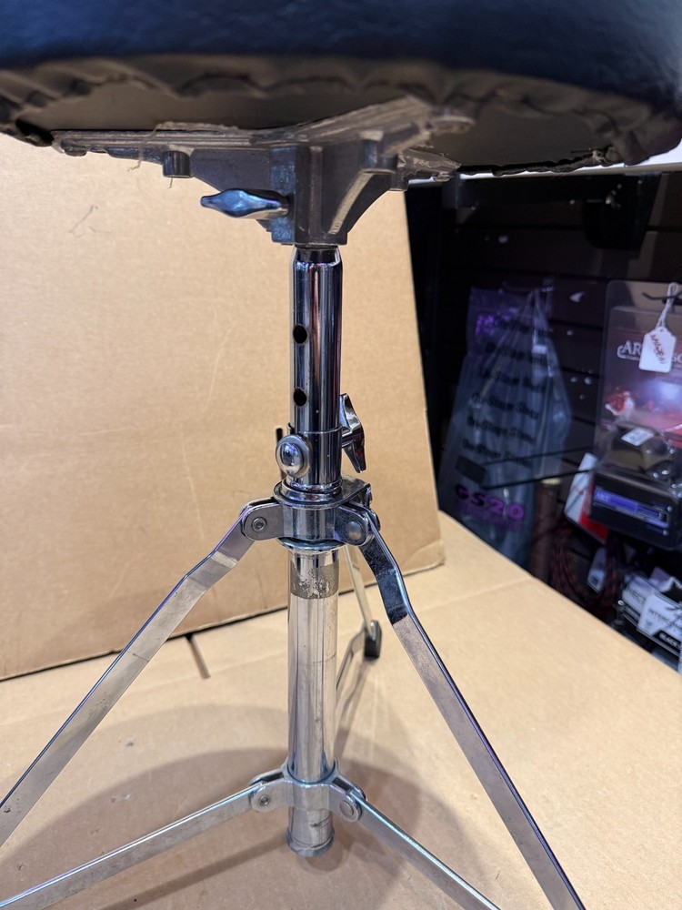 🥁 Round Top Drum Throne Used – Unbranded
